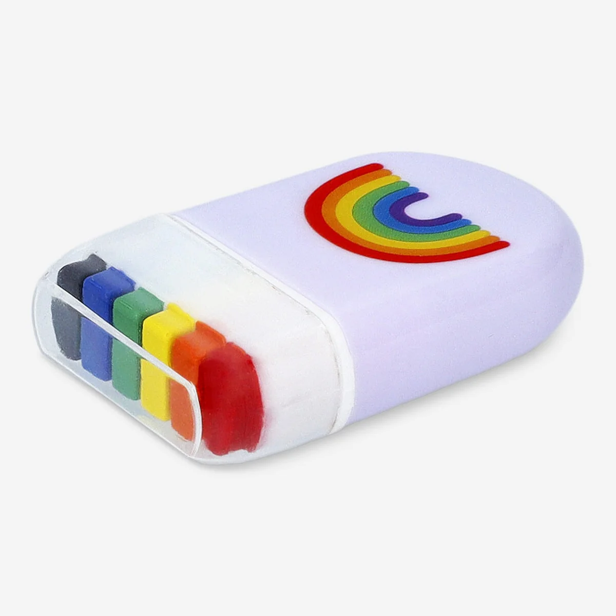 Rainbow face and body paint - Image 3
