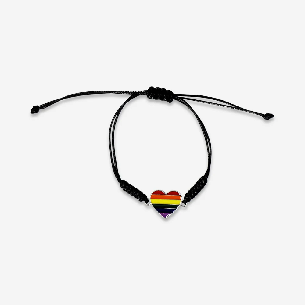 Rainbow heart bracelet - Image 2