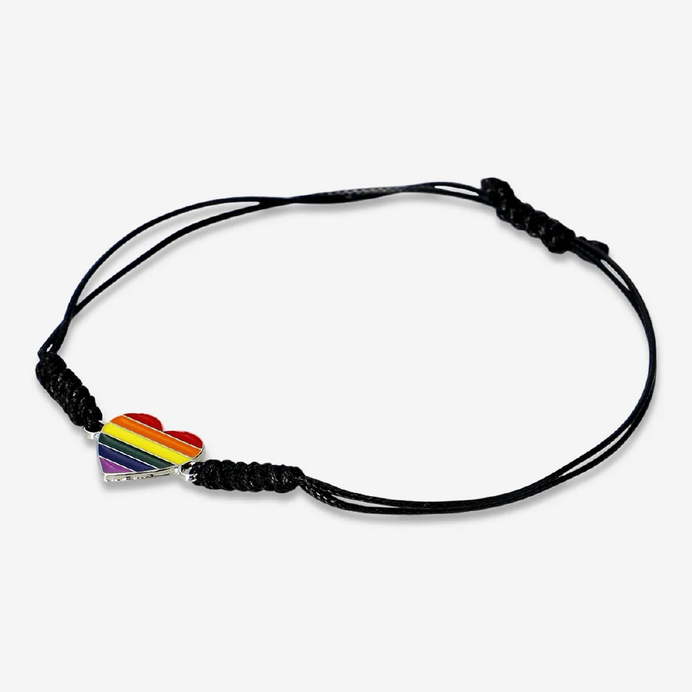 Rainbow heart bracelet - Image 3