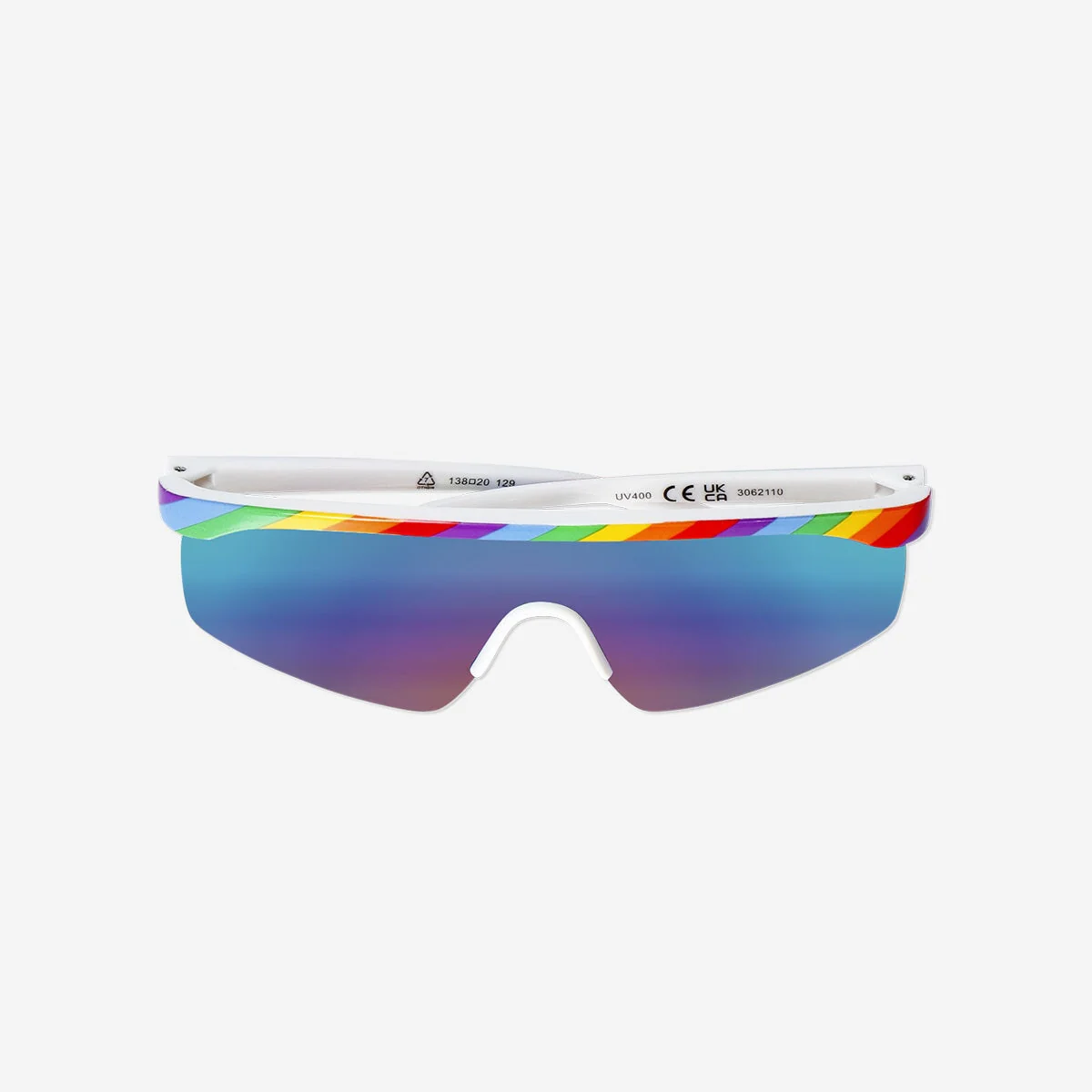 Rainbow racer sunglasses