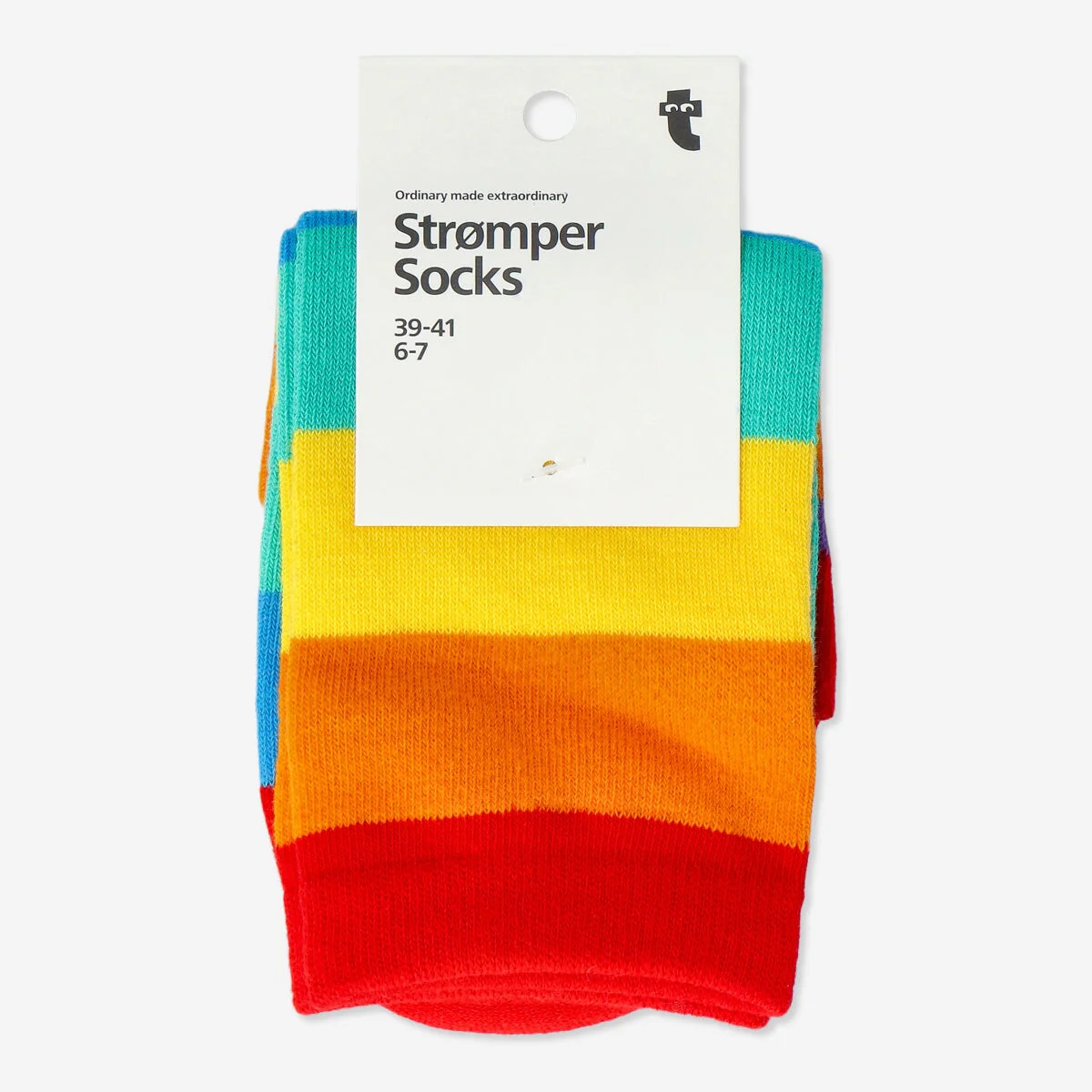 Rainbow Socks - Size 39-41 - Image 3