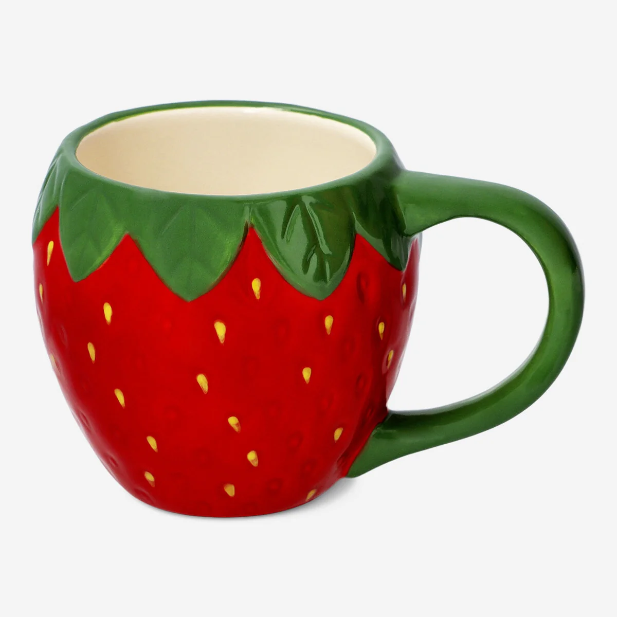 Red strawberry mug - 400 ml - Image 2