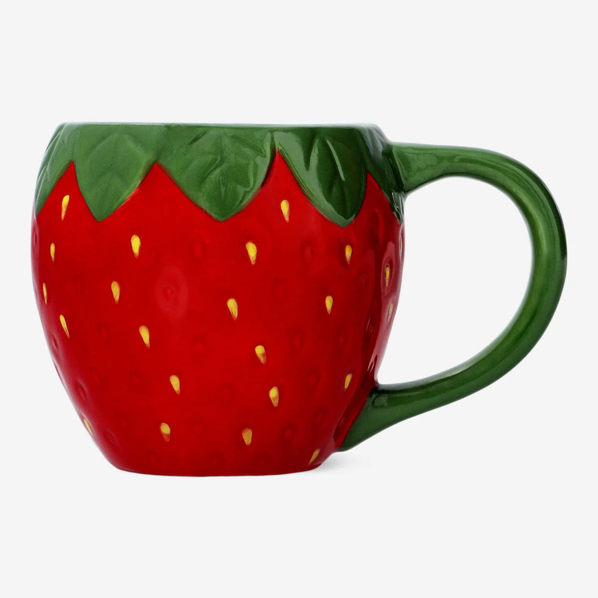 Red strawberry mug - 400 ml - Image 3