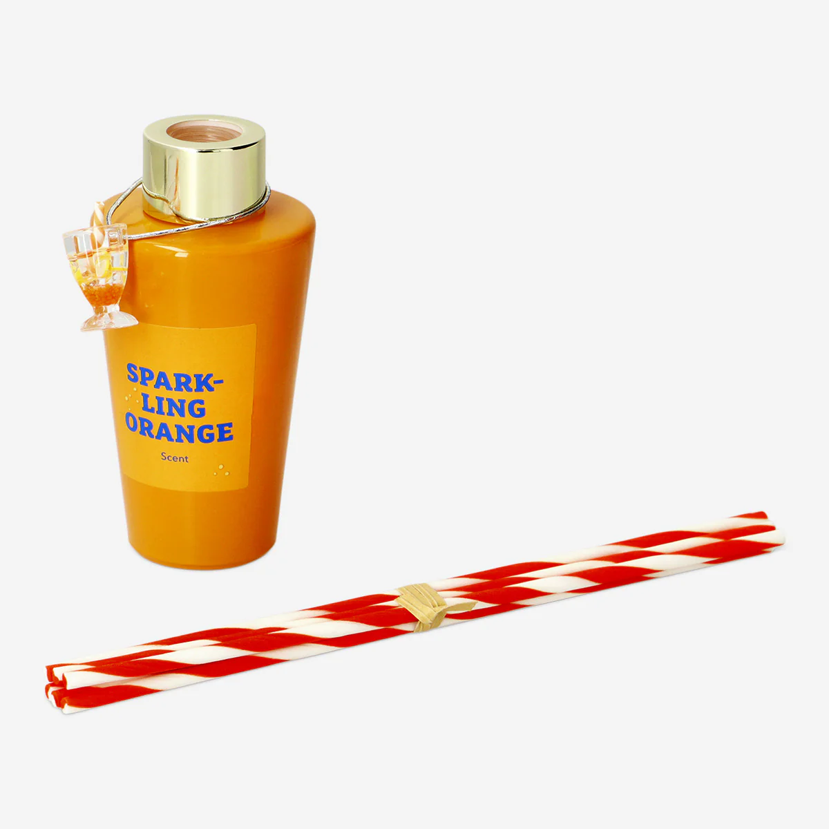 Reed diffuser with sparkling orange fragrance - 100 ml - Image 2