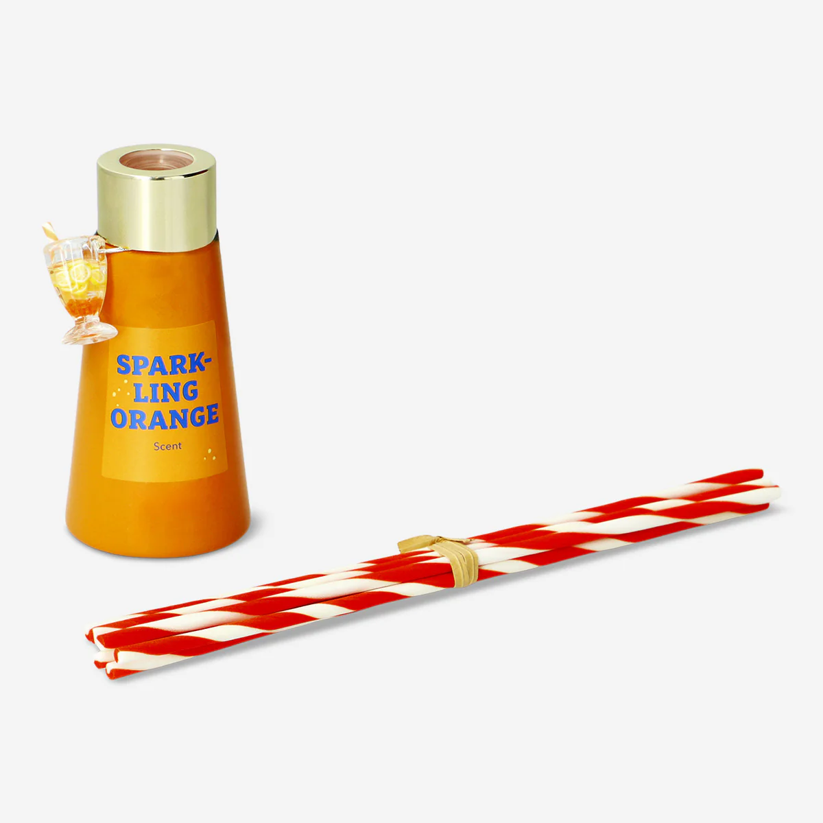 Reed diffuser with sparkling orange fragrance - 50 ml - Image 2