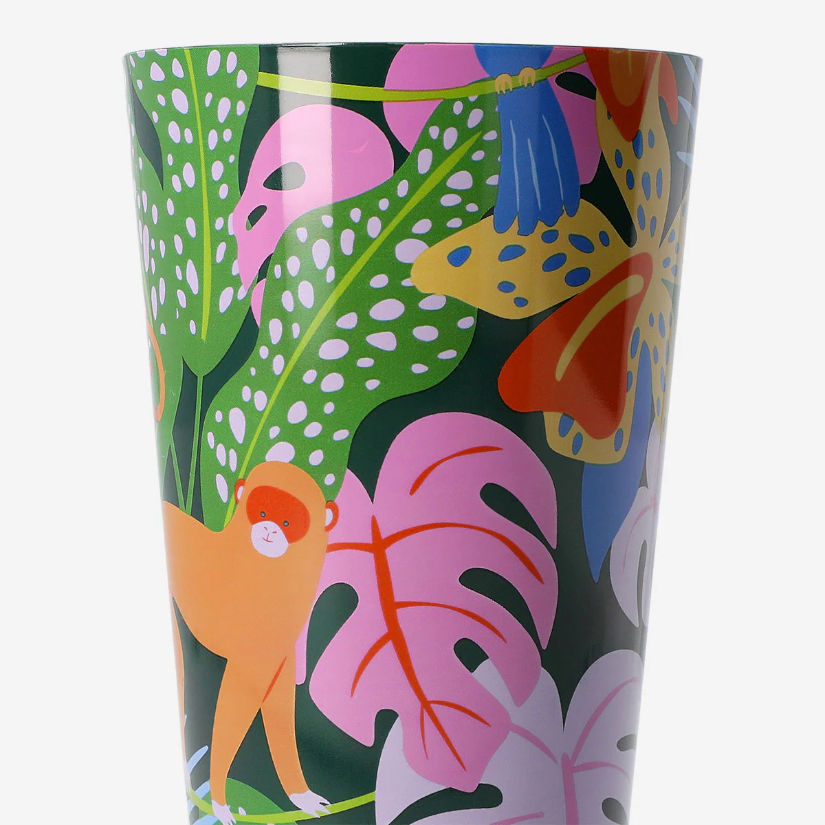 Reusable cups with tropical print - 2 pcs - Image 3