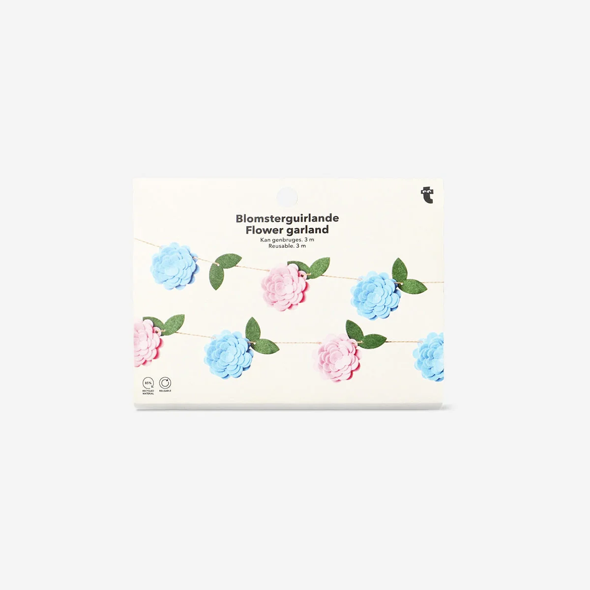 Reusable flower garland - 300 cm