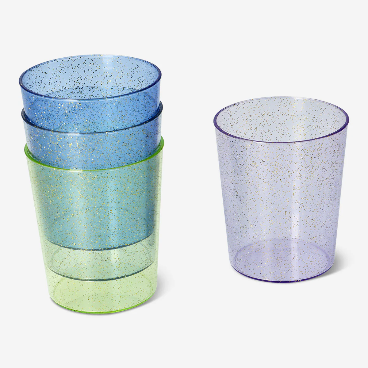 Reusable glitter cups - 4 pcs - Image 2