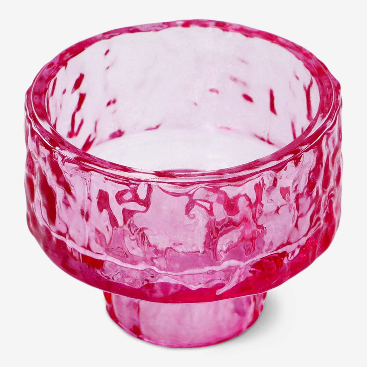 Reversible pink candle and tealight holder - Image 2