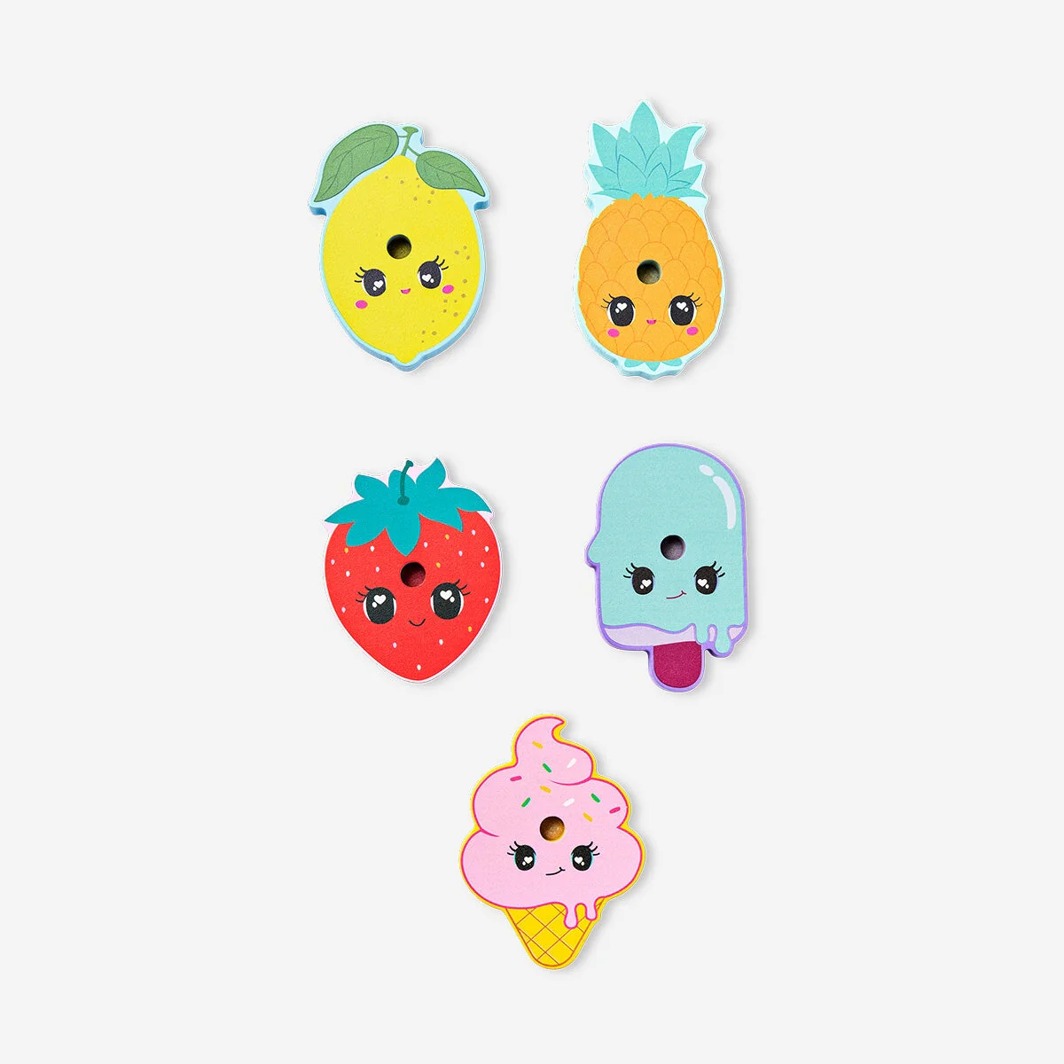 Ring toss game with fruit design - 15 pcs - Image 2