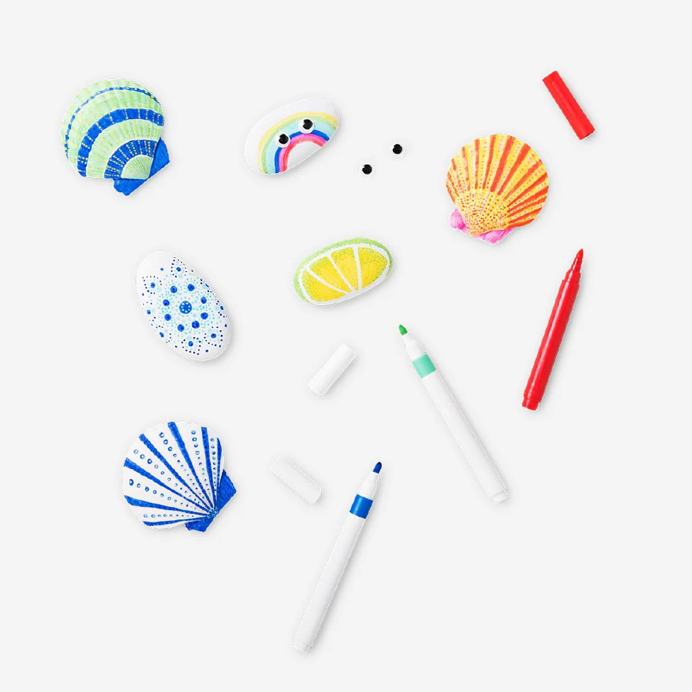 Rock and shell decorating kit - Image 2