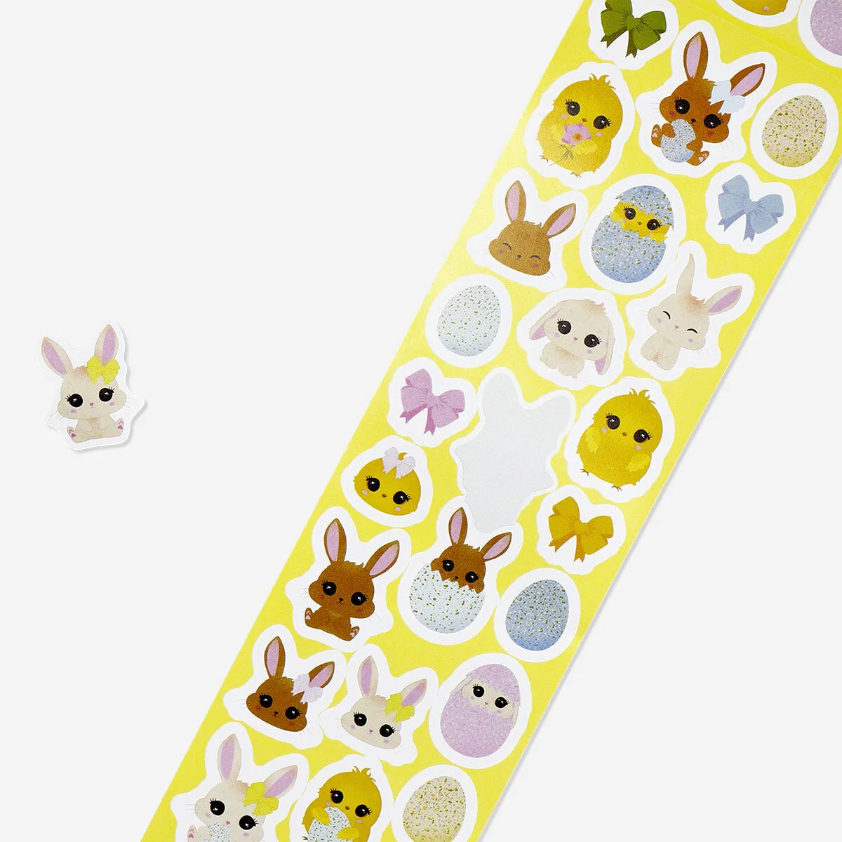 Roll of animal stickers - Image 3
