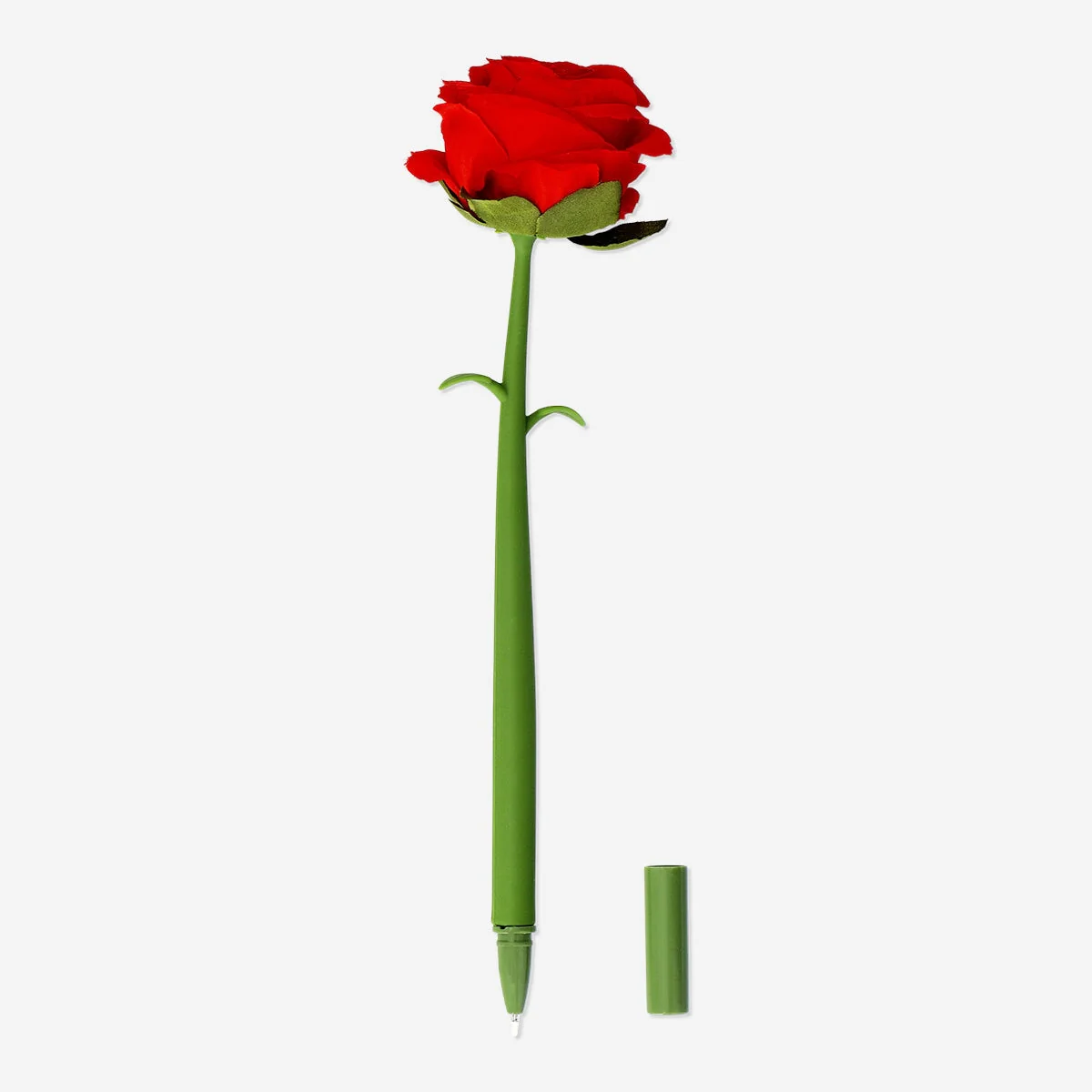 Rose shaped ballpoint pen