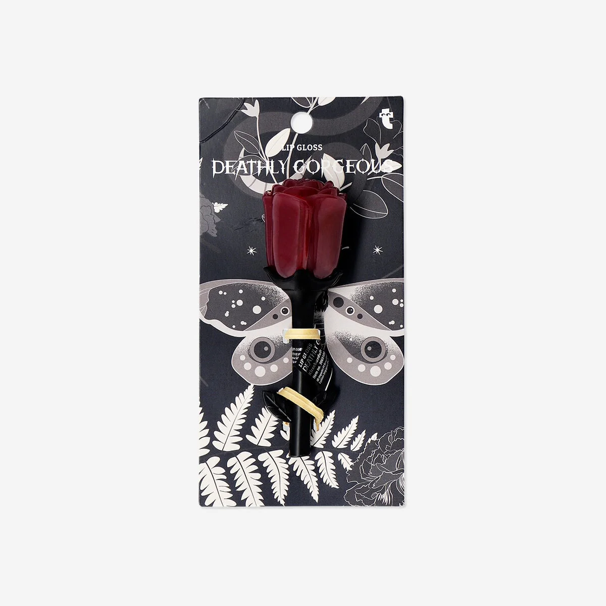 Rose shaped lip gloss - Cherry fragrance - Image 2