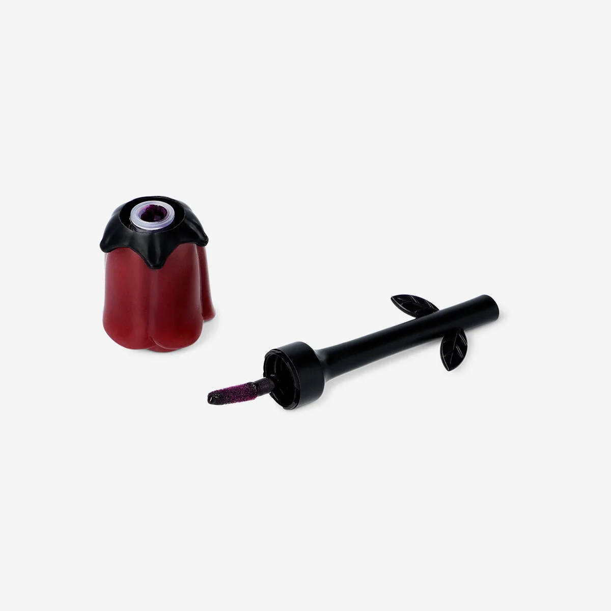 Rose shaped lip gloss - Cherry fragrance - Image 3