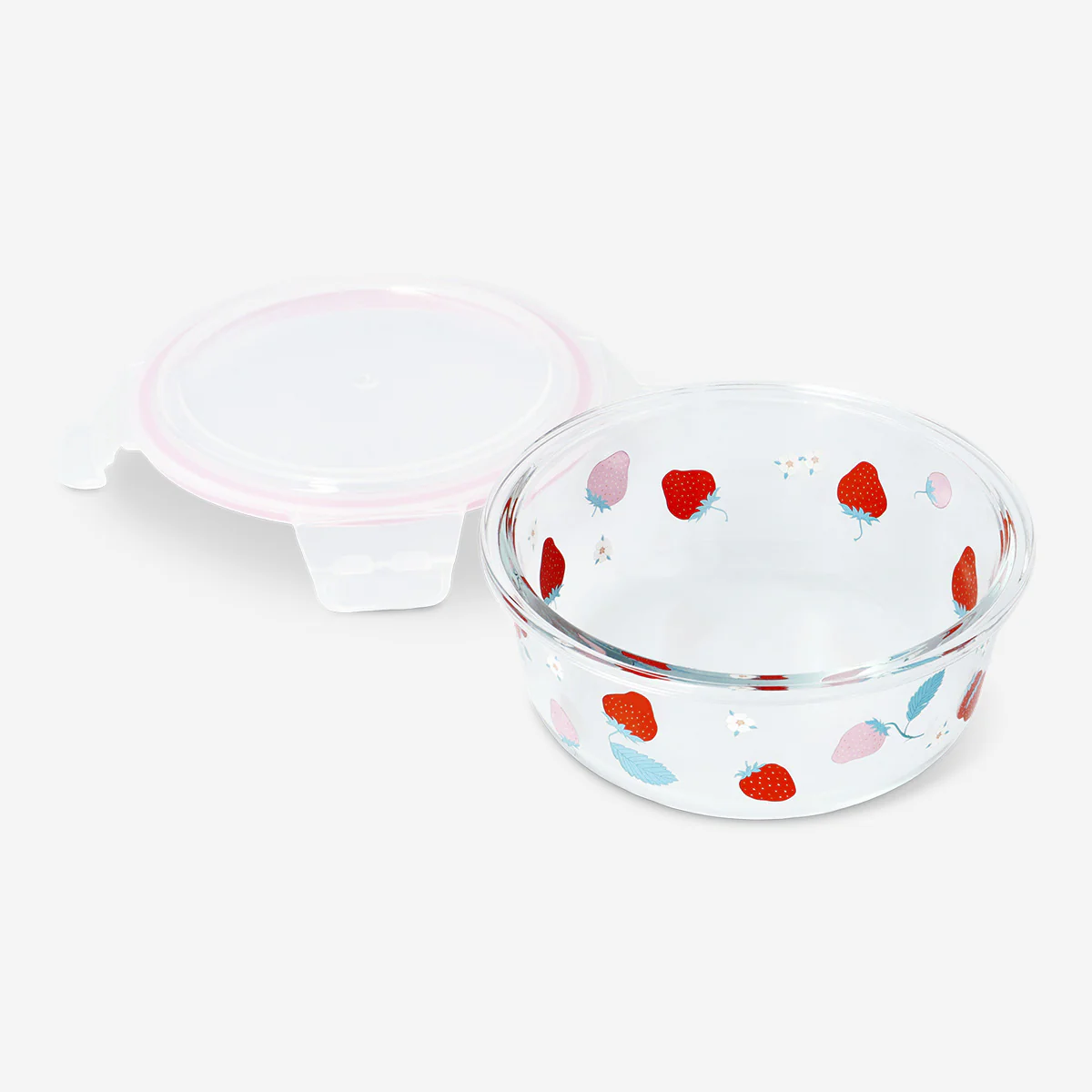 Round food container with berry print - 16 cm - Image 2