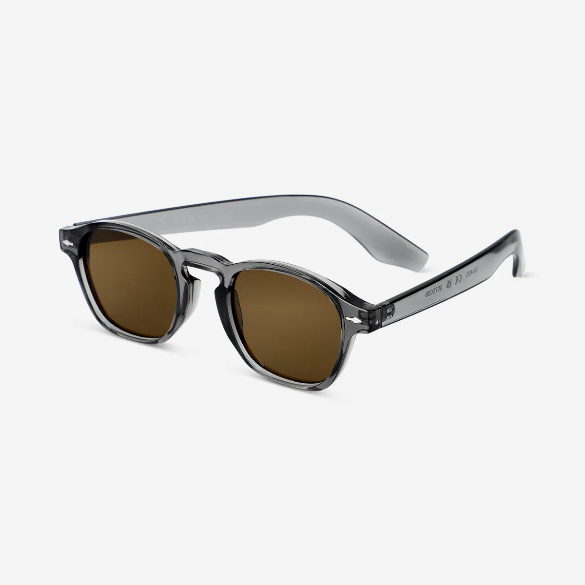 Round grey sunglasses - Image 2