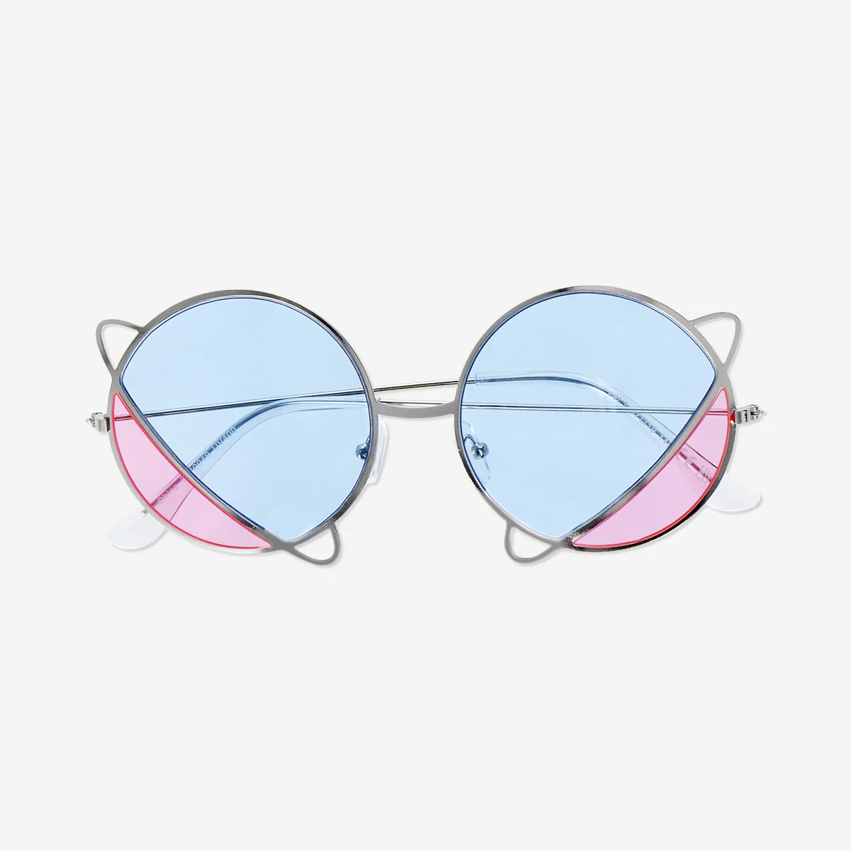 Round planet sunglasses with metal frame