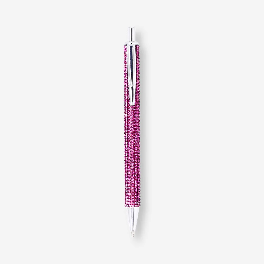RuPaul's Drag Race x Flying Tiger Copenhagen - Bedazzled pink ballpoint pen - Image 2
