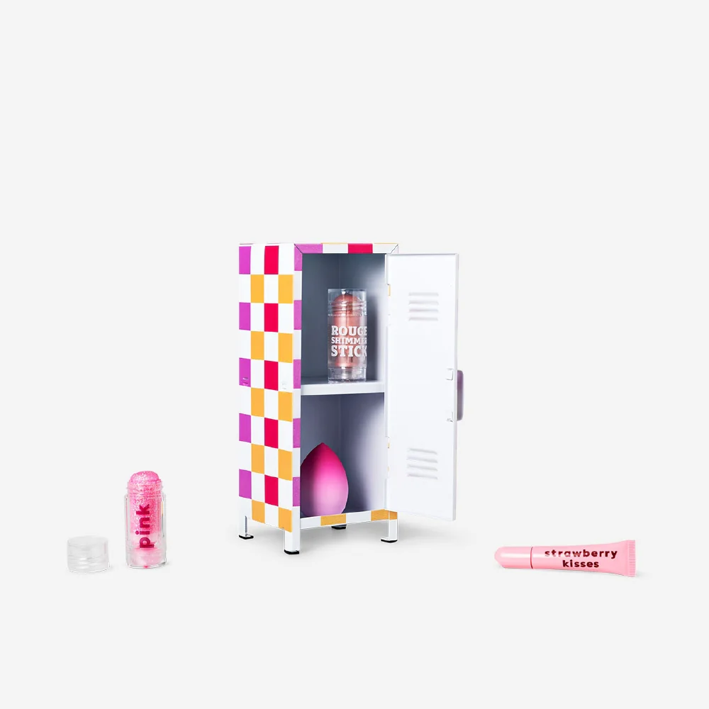 RuPaul's Drag Race x Flying Tiger Copenhagen - Checkered mini locker - 26 cm - Image 2