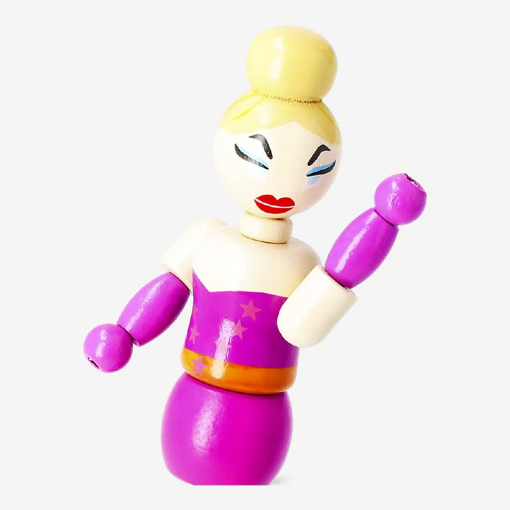 RuPaul's Drag Race x Flying Tiger Copenhagen - Drag queen push puppet - Image 3