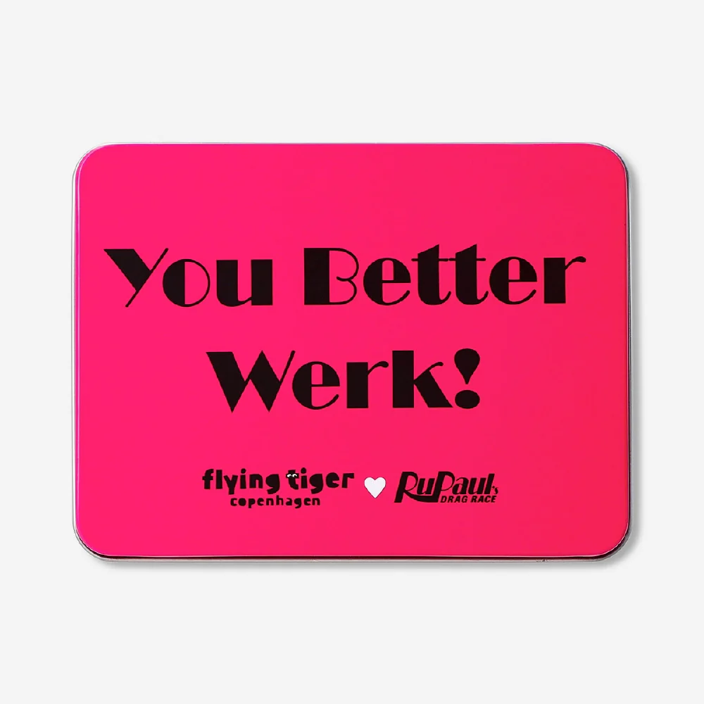 RuPaul's Drag Race x Flying Tiger Copenhagen - Pink sewing kit - Image 2