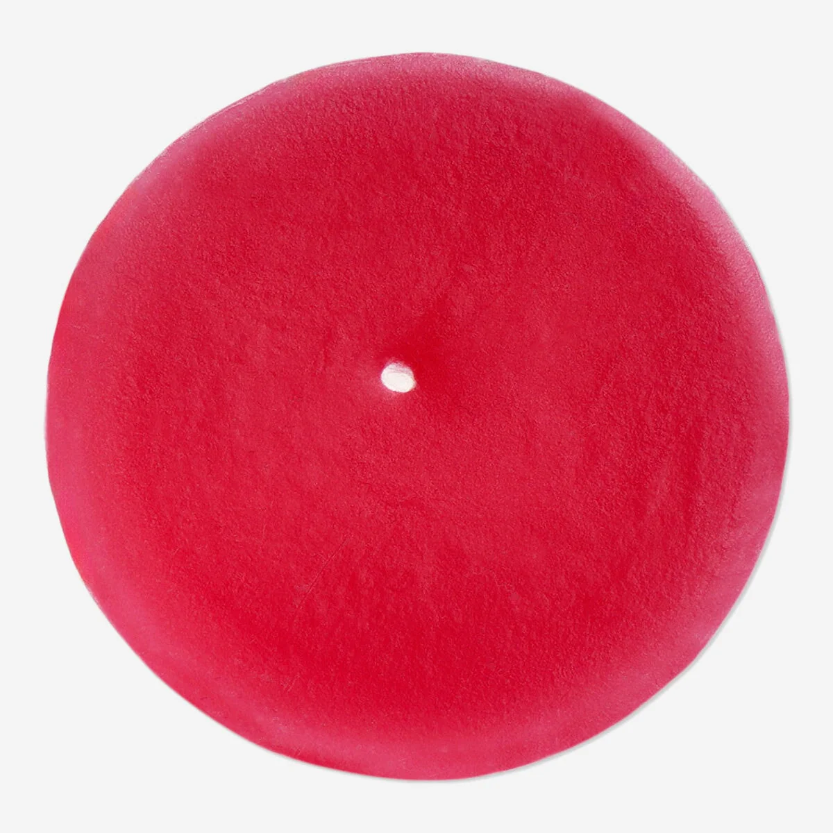 Rustic red pillar candle - 8 cm - Image 3