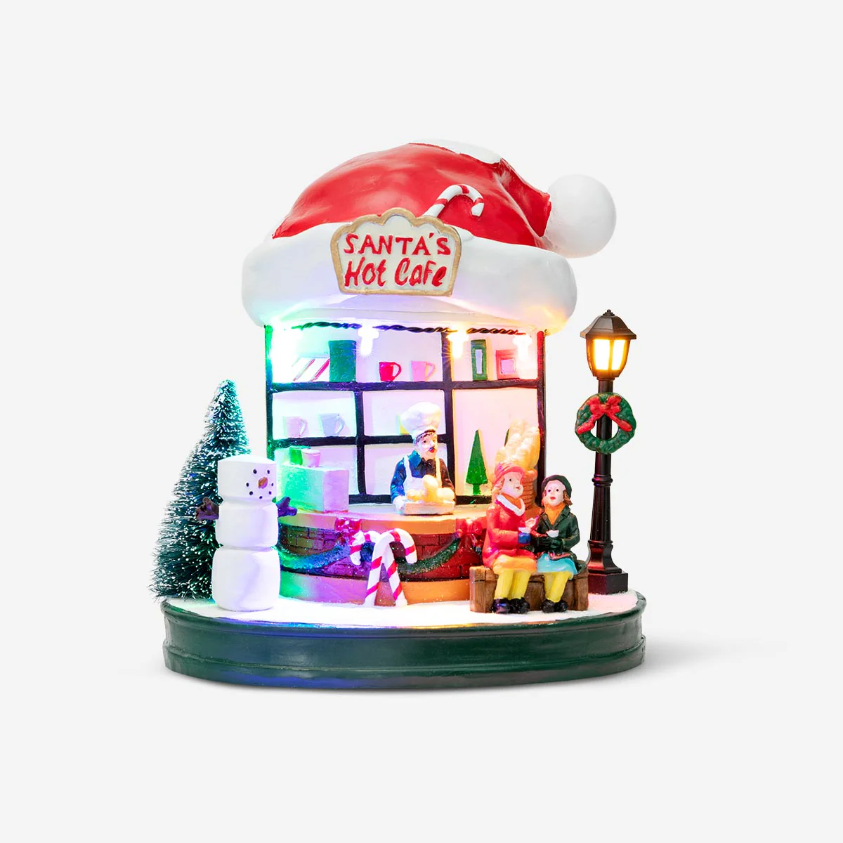 Scene for Christmas village. With light and music - Image 2