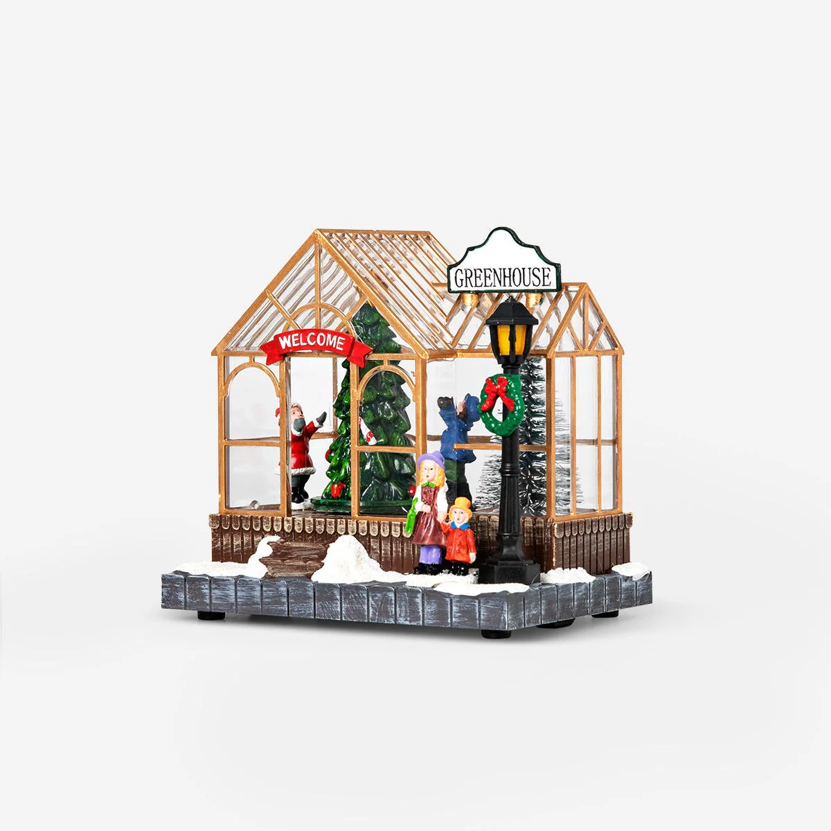 Scene for Christmas village. With light, movement and music - Image 2