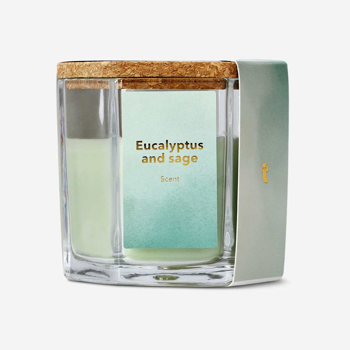 CL scented candles in glass with cork lid - Image 3