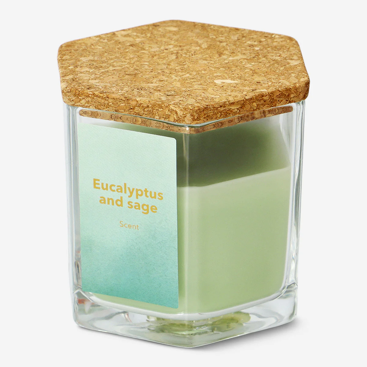 Scented candle - Eucalyptus and sage fragrance - Image 2