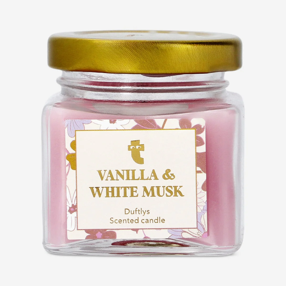 Scented candle - White musk and warm vanilla fragrance