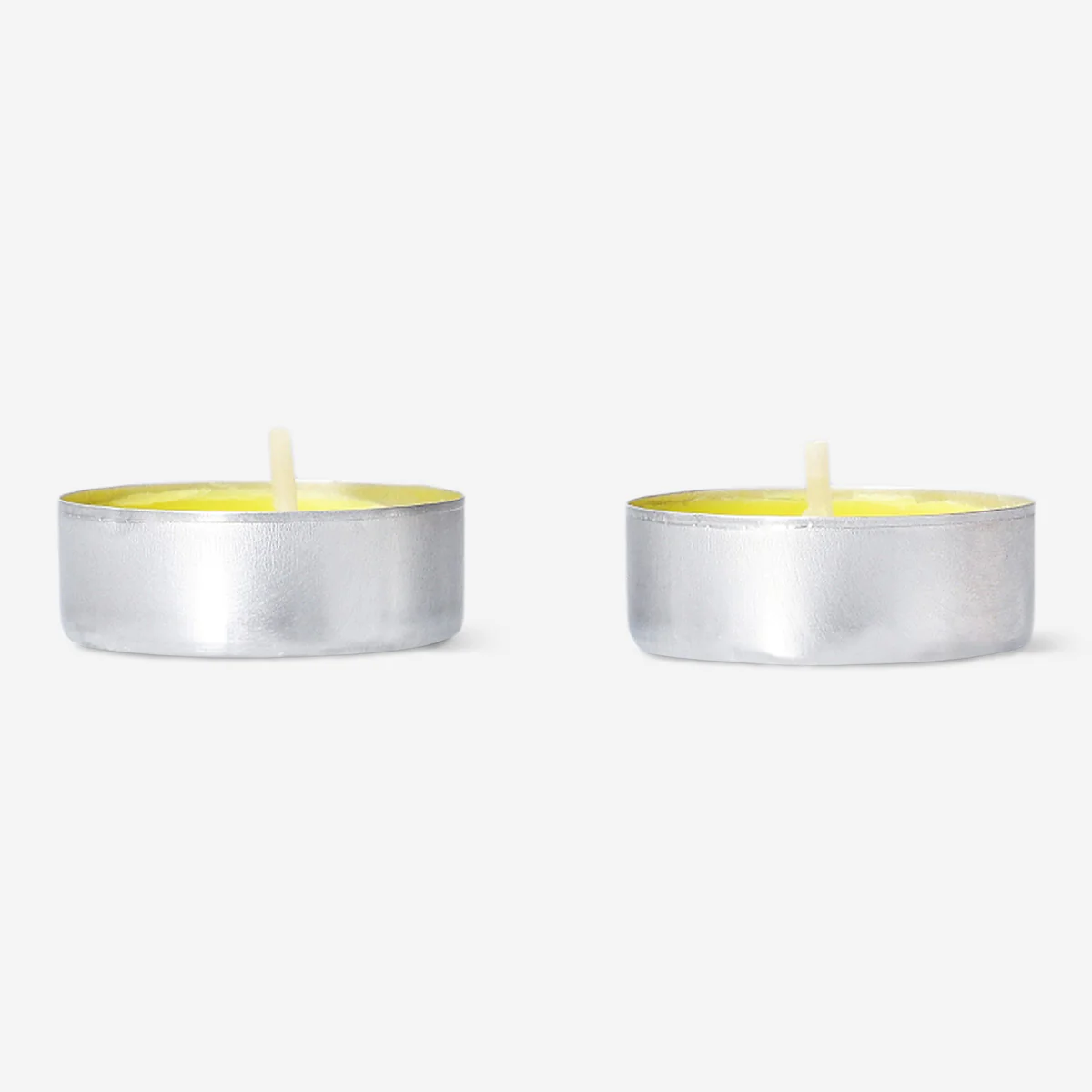 Scented tealights with citrus and green tea fragrance - 18 pcs - Image 3