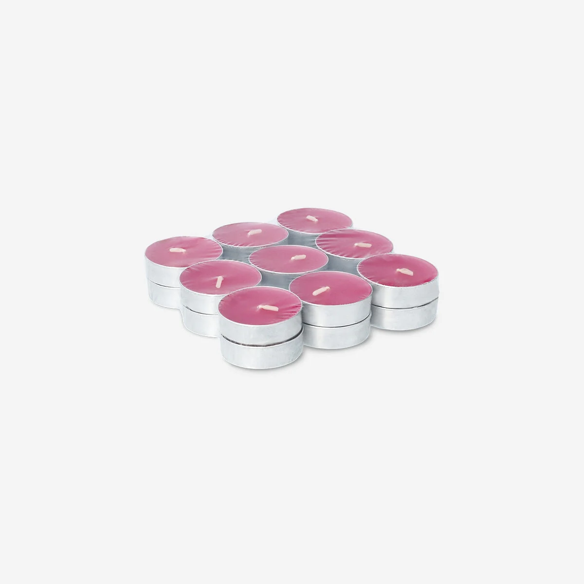 Scented tealights with watermelon fragrance - 18 pcs - Image 2