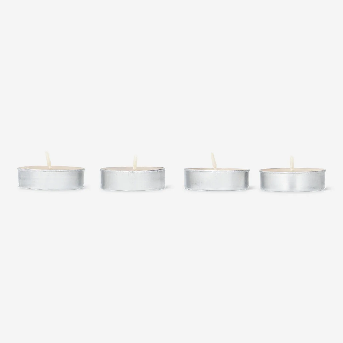 Scented Tealights with White Musk and Vanilla Fragrance - 18 pcs - Image 2