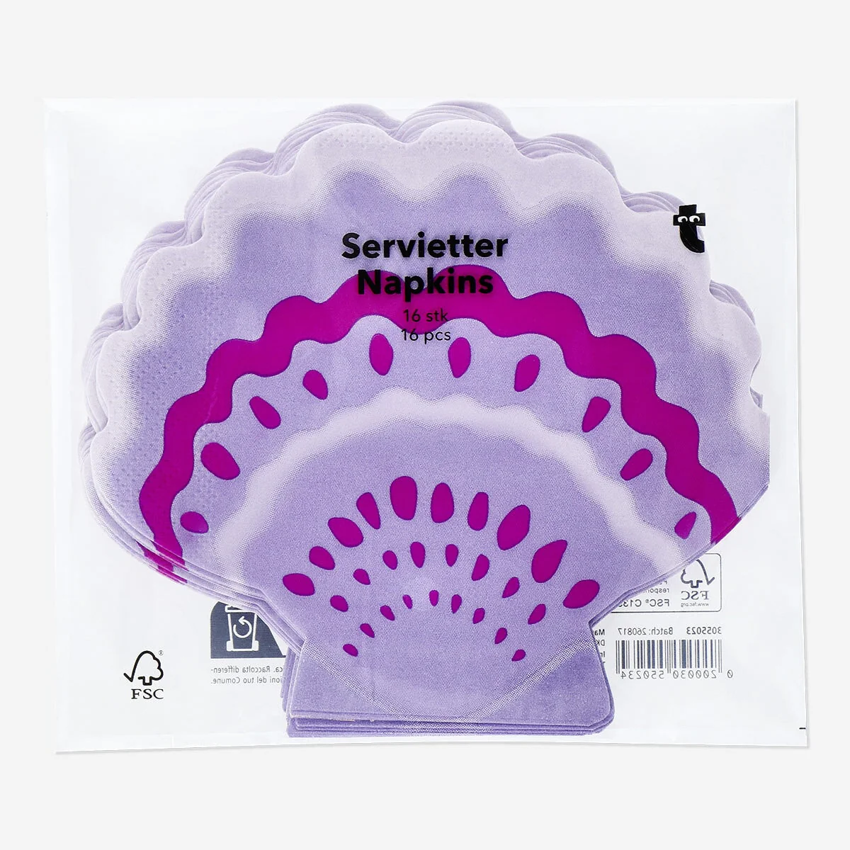 Sea shell napkins. 16 pcs - Image 3