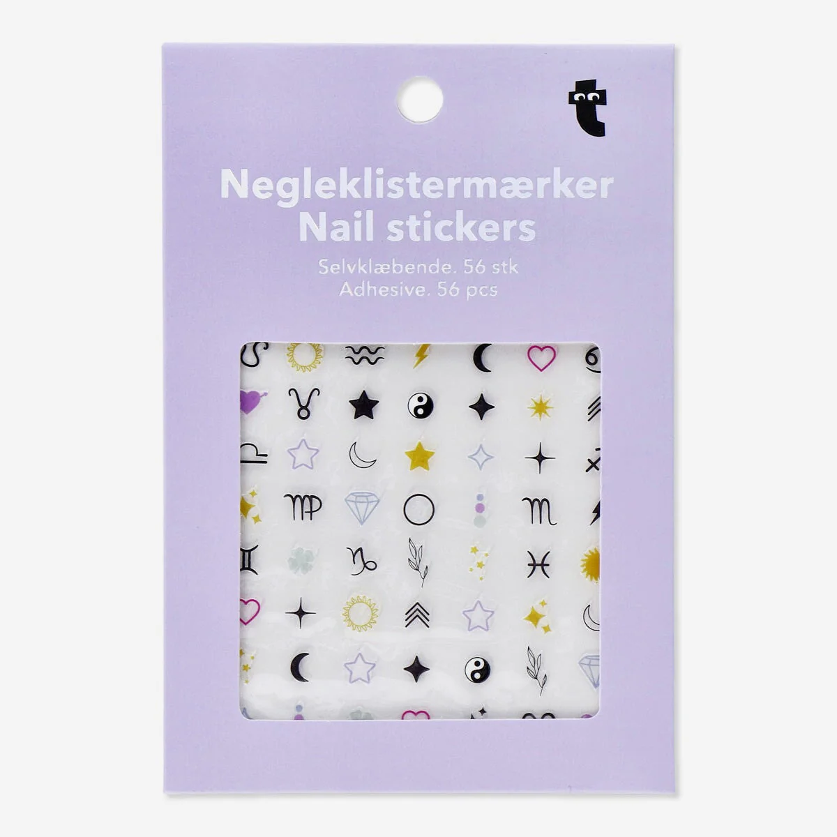 Self-adhesive nail stickers