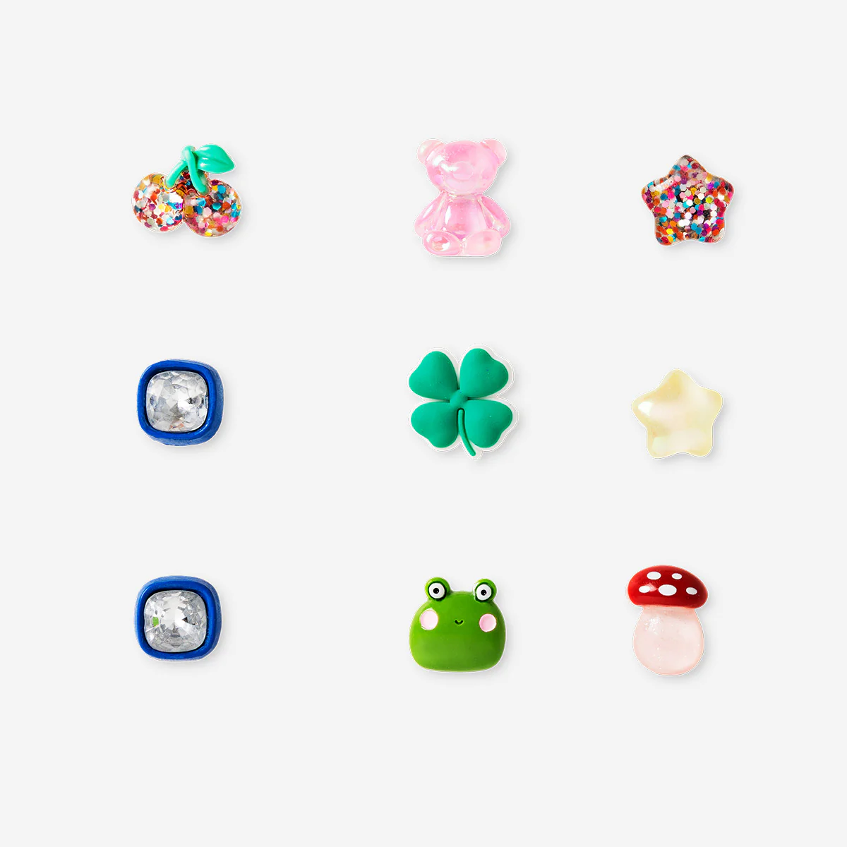 Set of assorted charms - 9 pcs - Image 2
