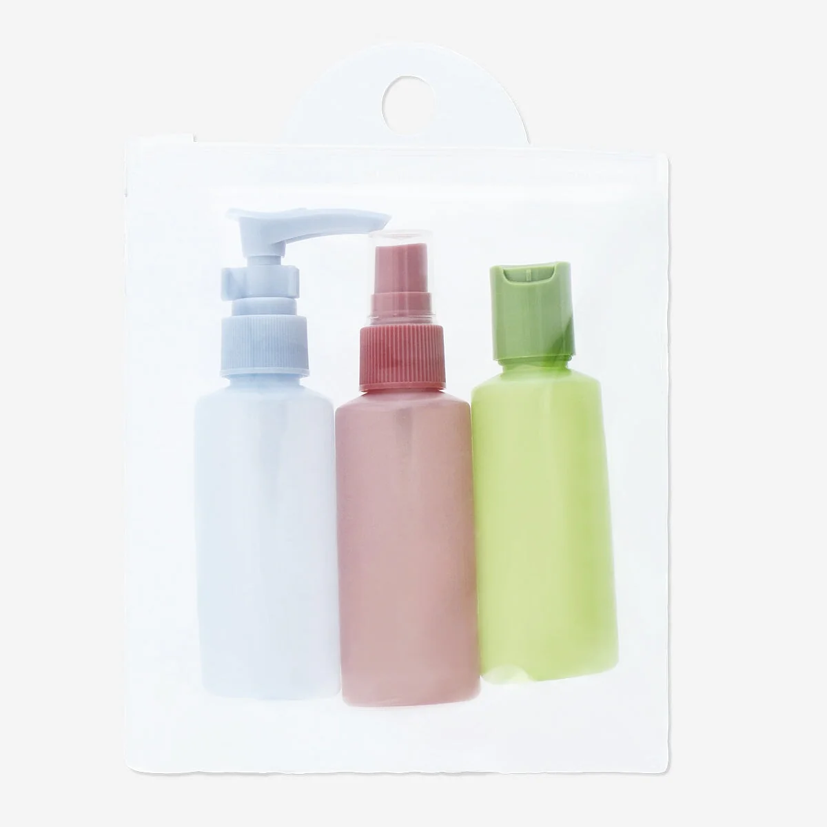 Set of bottles for travel - 3 pcs