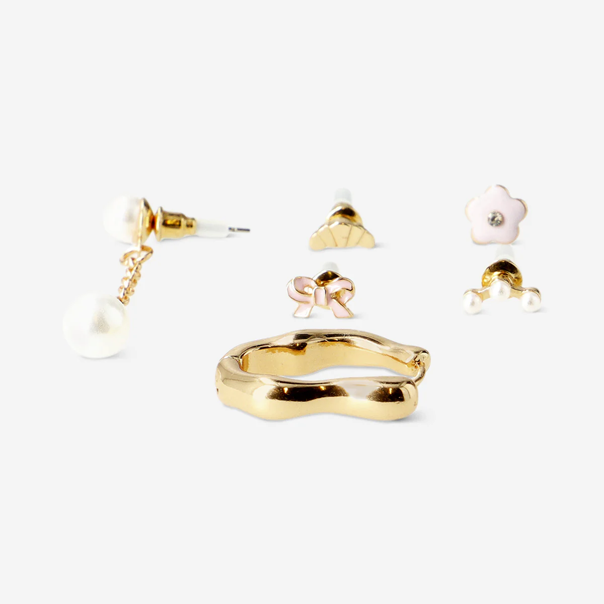 Set of earrings - Gold multipack - Image 3