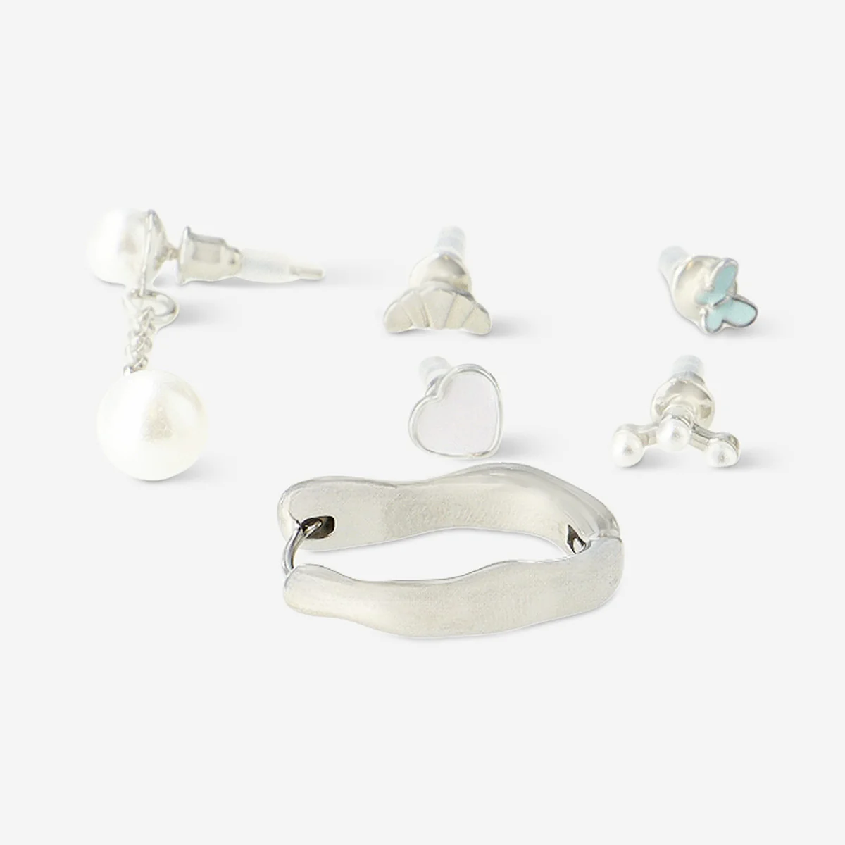 Set of earrings - Silver multipack - Image 3