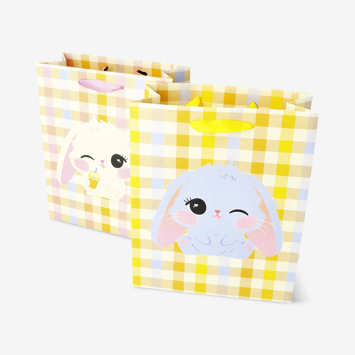 Set of Easter gift bags with bunnies - 2 pcs - Image 3