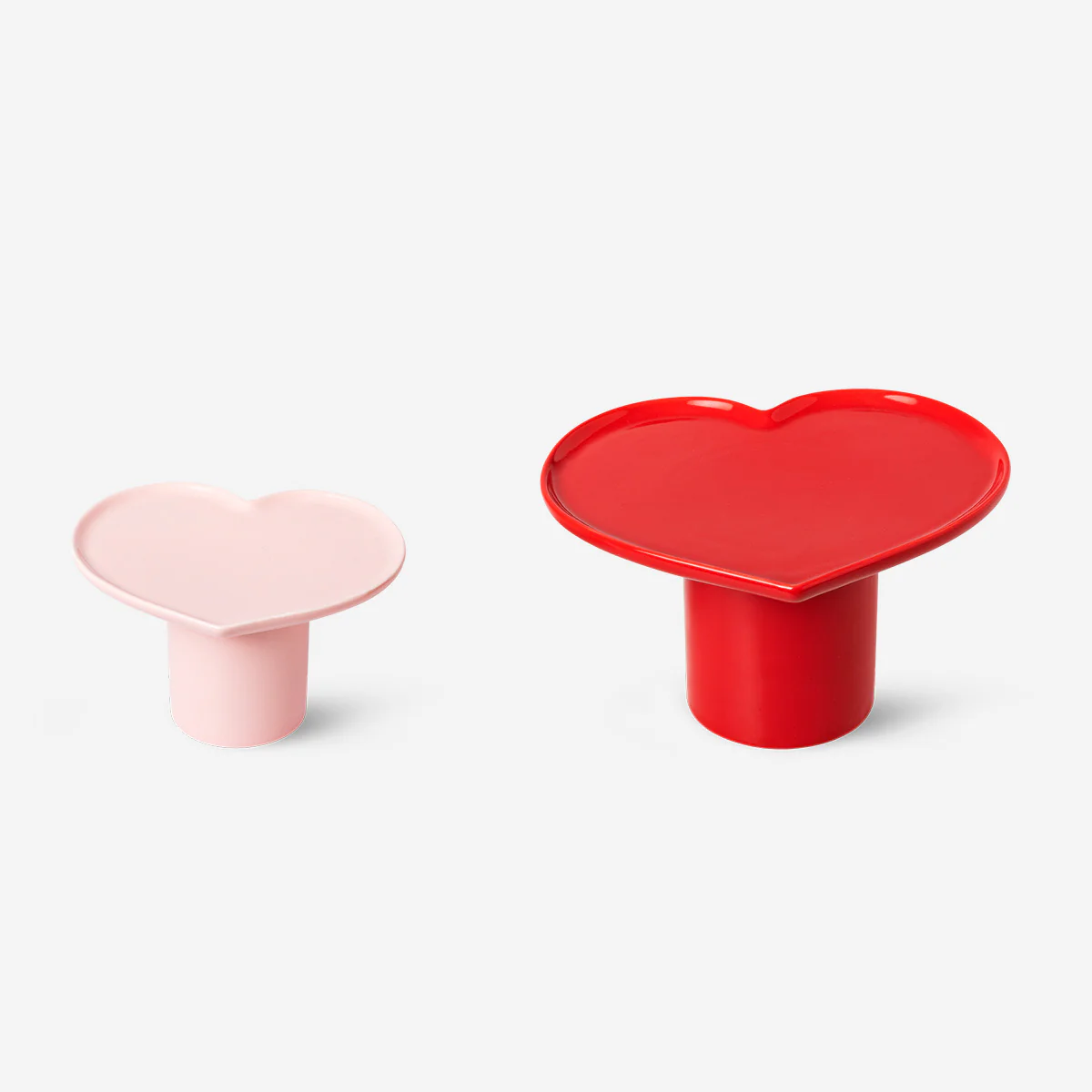 Set of heart cake stands - 2 pcs - Image 3