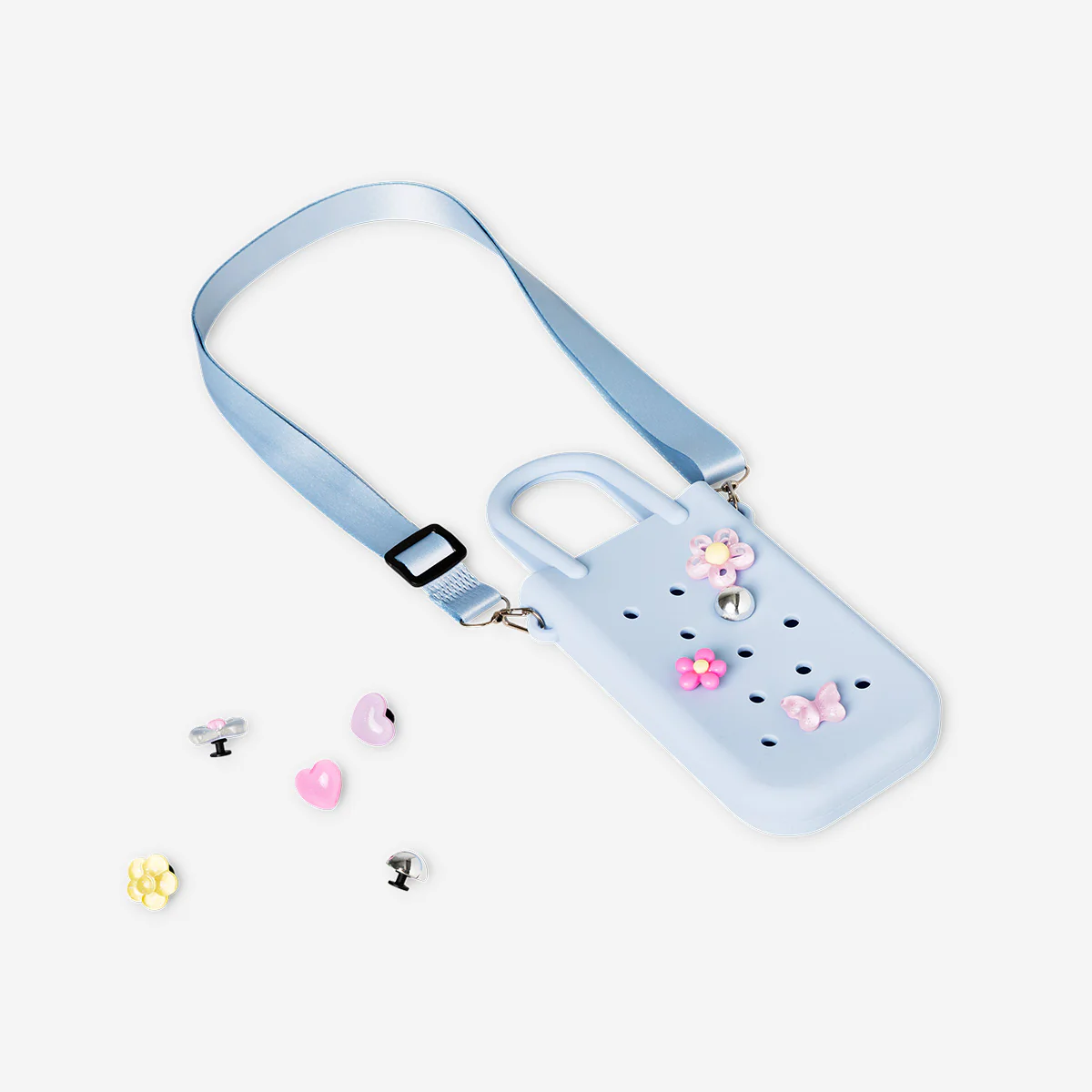 Set of pink charms - 9 pcs