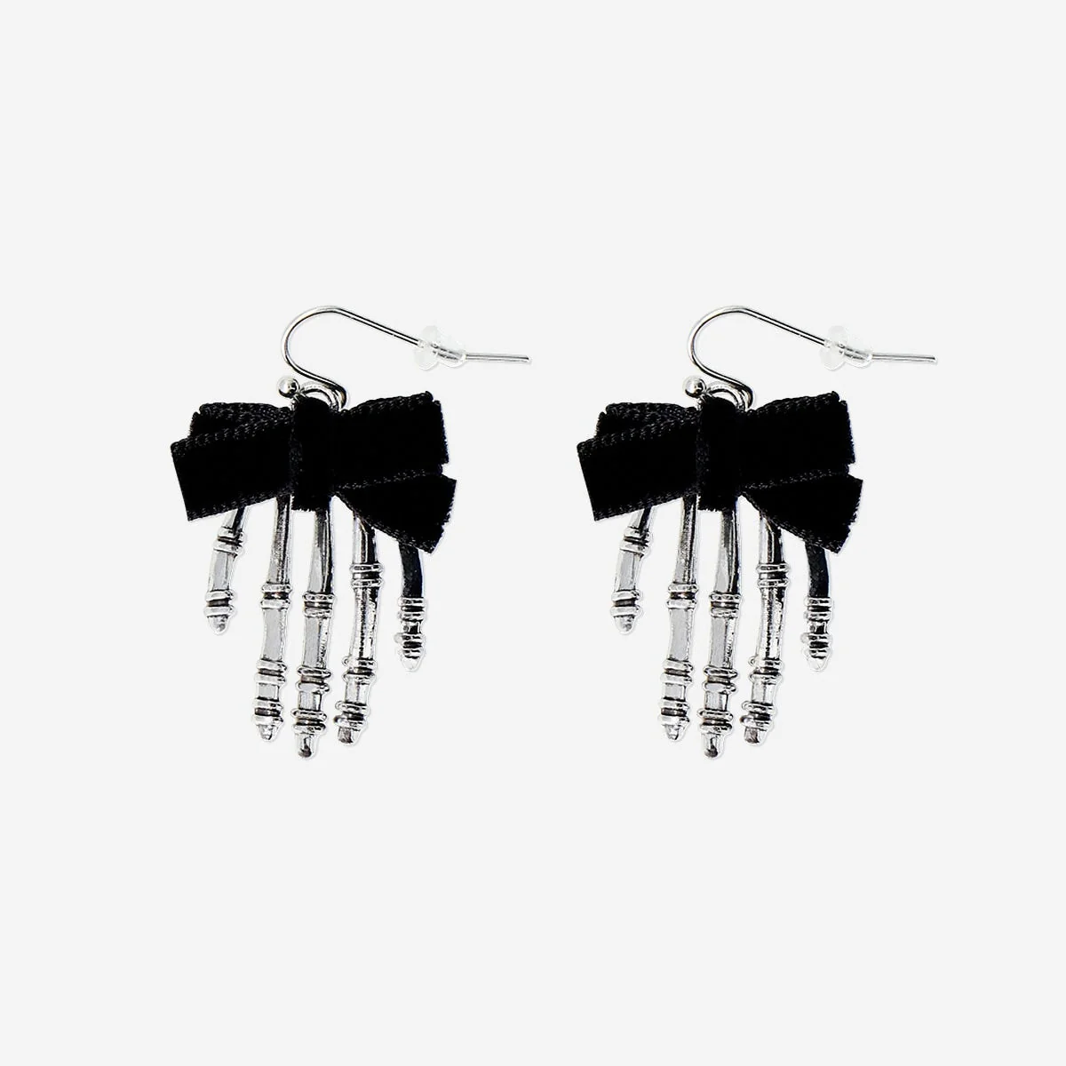 Skeleton hands earrings - Image 2