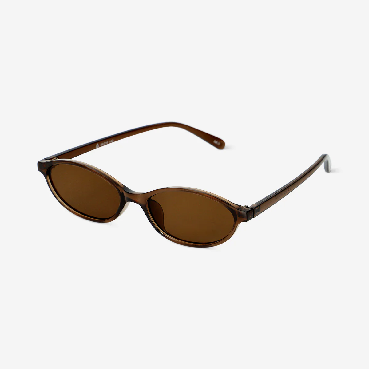 Slim brown sunglasses - Image 2