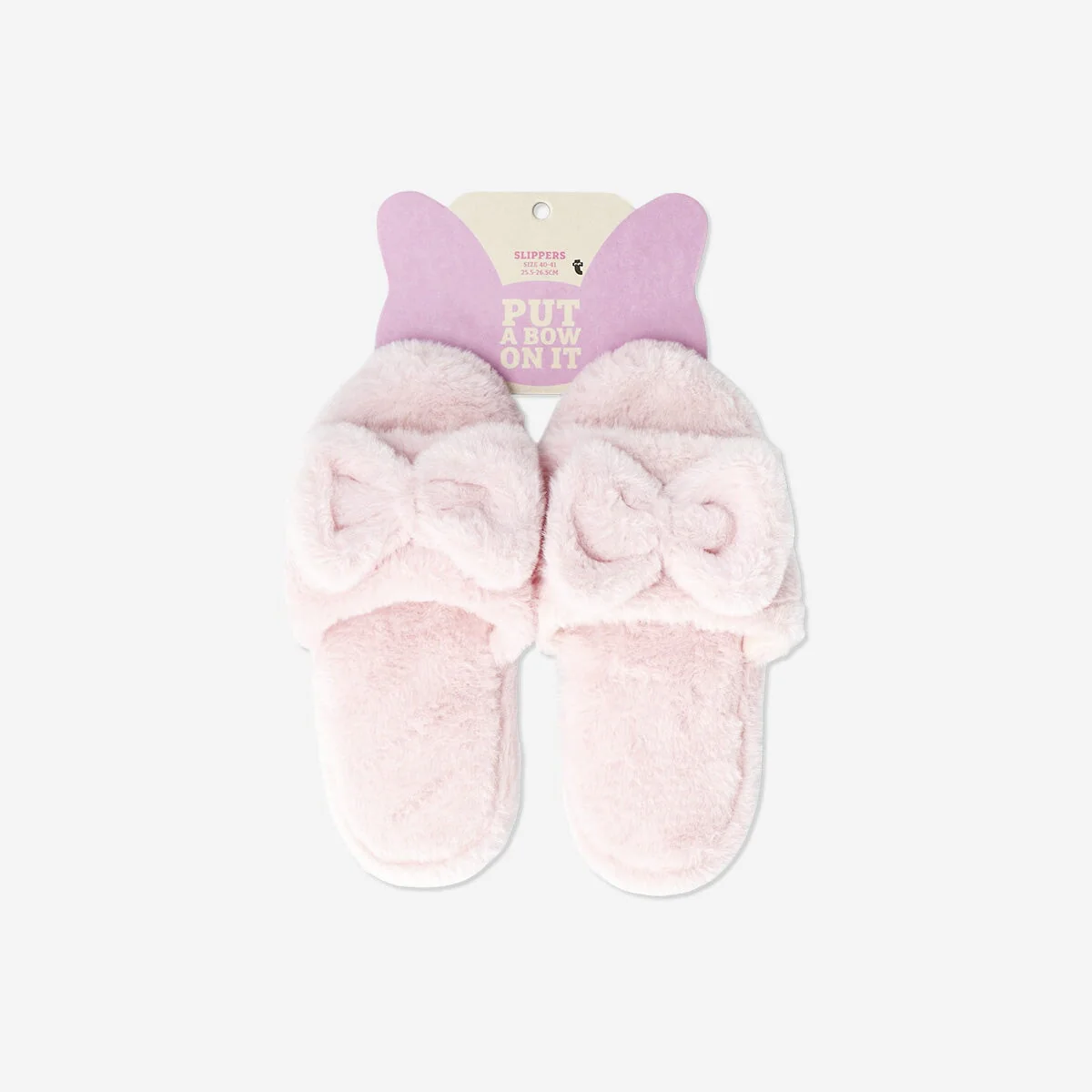 CL slippers fluffy bow - Image 2
