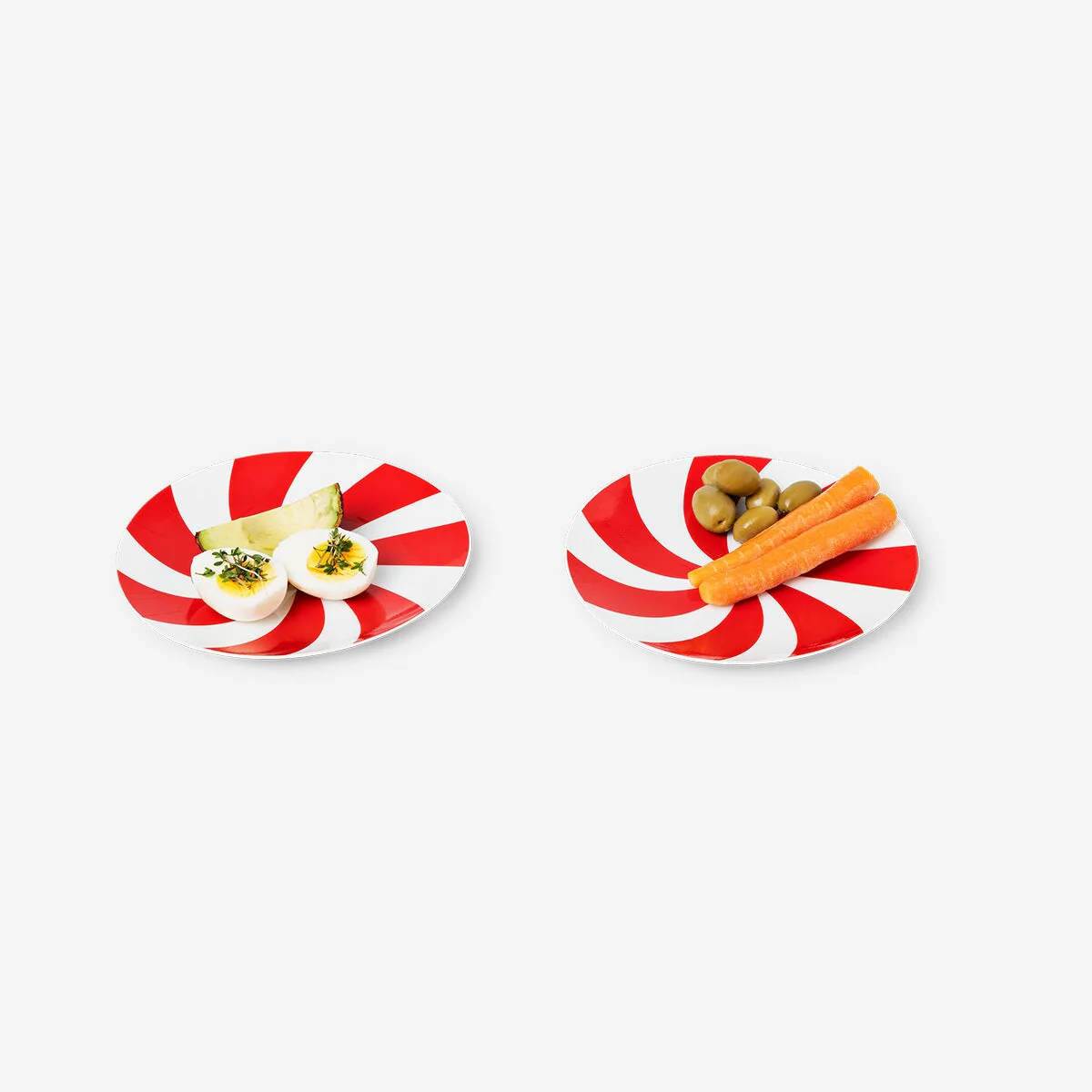 Small hard candy plates - 2 pcs