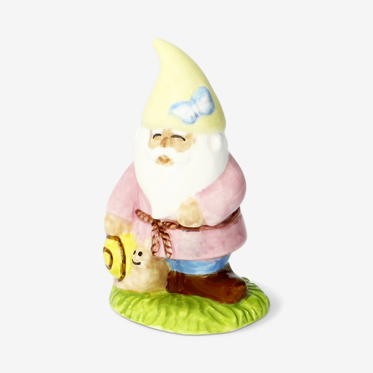 Small pink garden gnome - 9 cm - Image 2