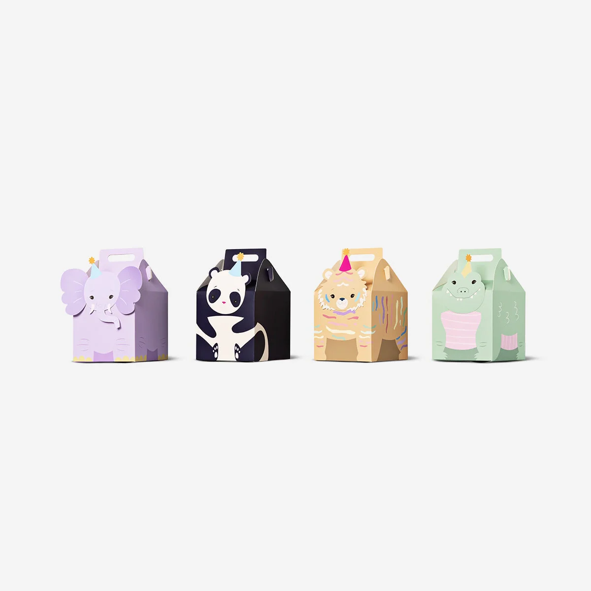 Snack boxes. 4 pcs